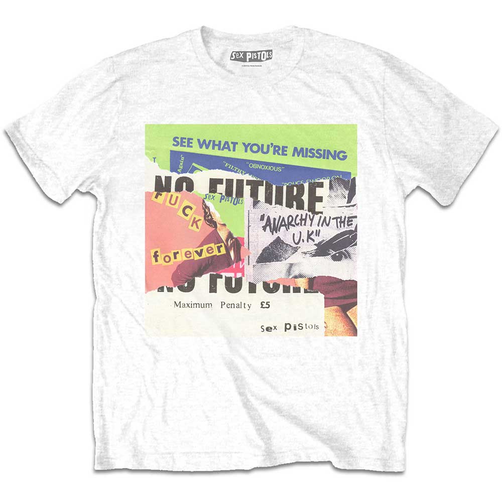 Image of Sex Pistols T-Shirt - Collage Rock Off